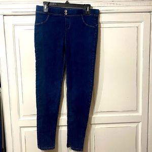 Booty shaping jean leggings